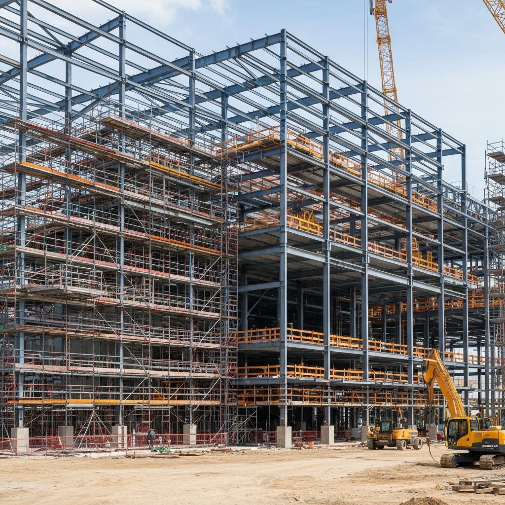 Industrial building construction